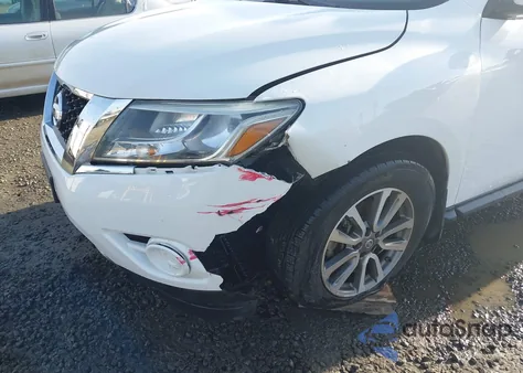 2015 Nissan Pathfinder S from USA, damaged, VIN 5N1AR2MM5FC675333